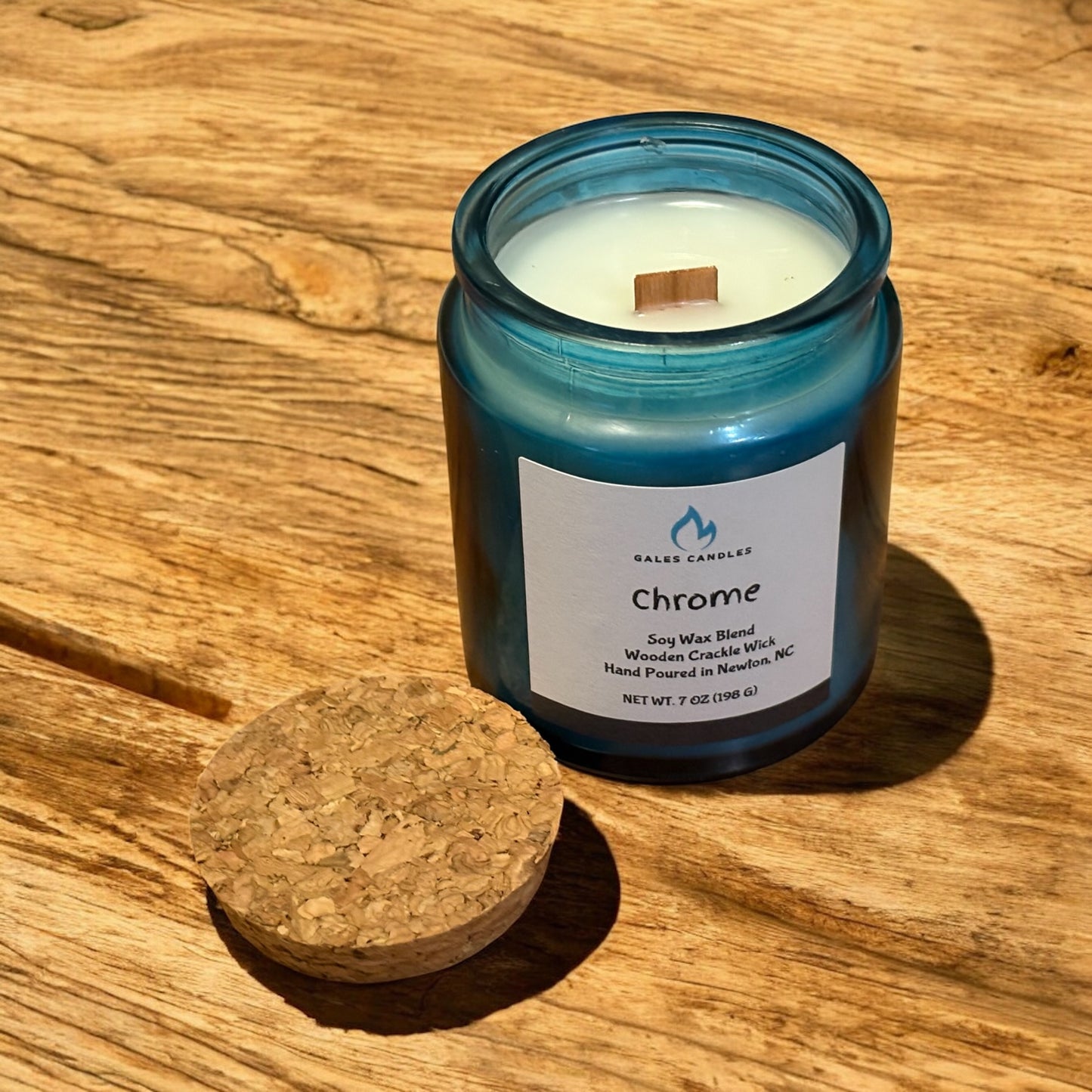 Chrome Scented Candle