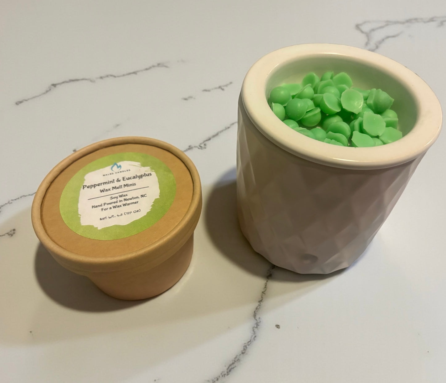 Peppermint & Eucalyptus- Wax Melt Minis