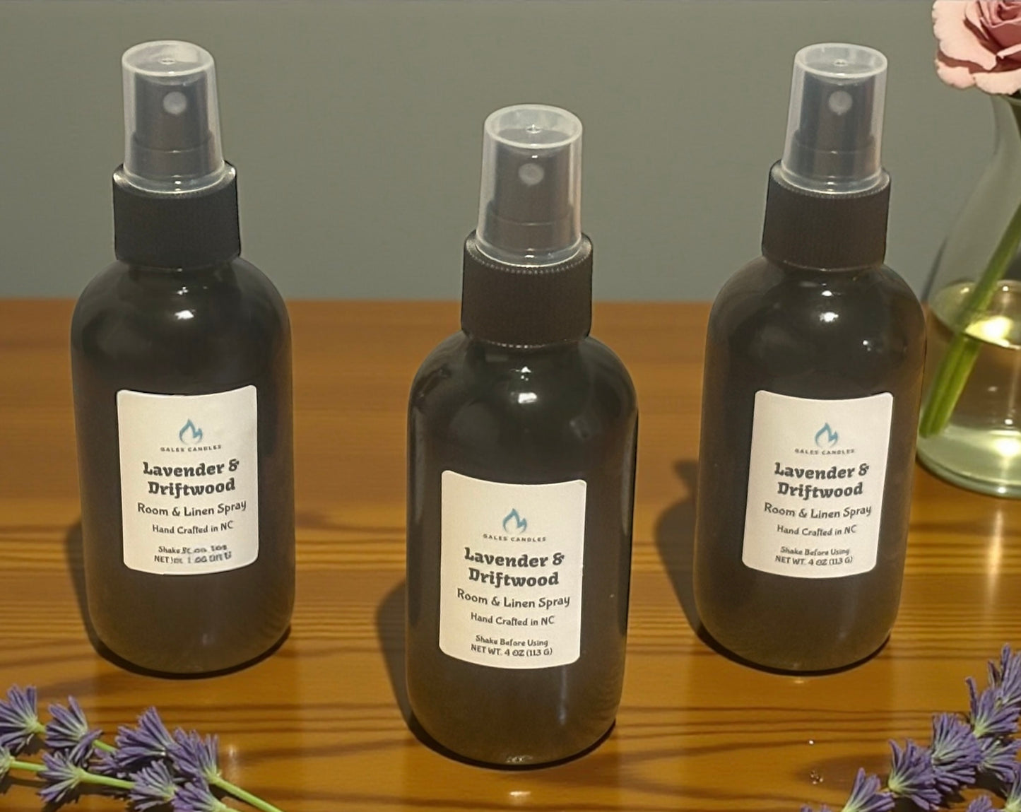 Lavender & Driftwood Room & Linen Spray