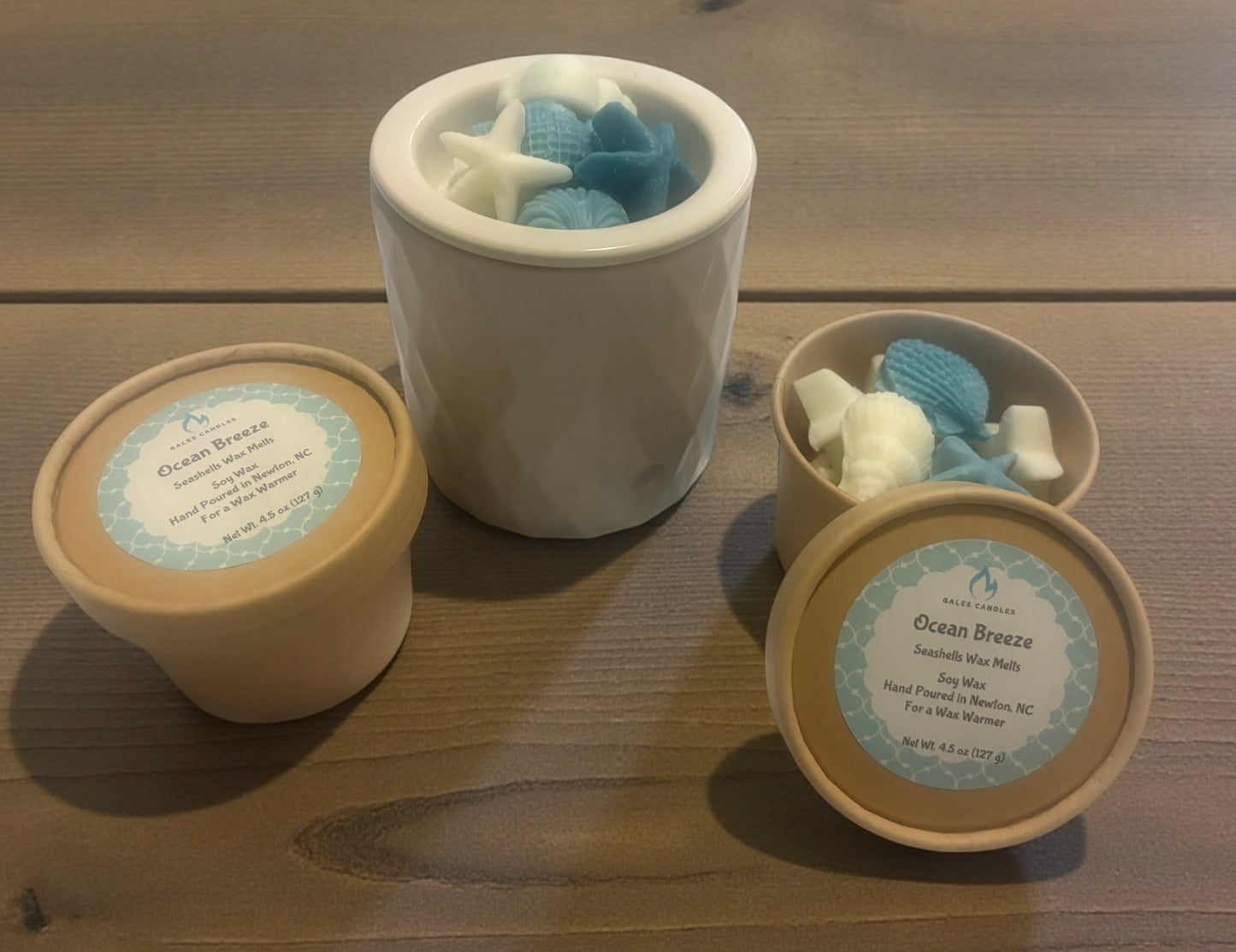 Ocean Breeze- Wax Melt Shells