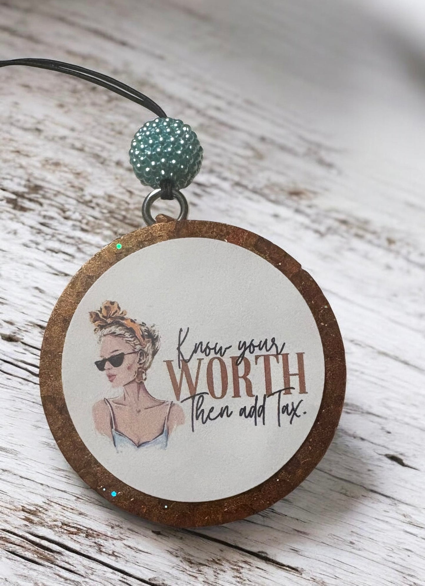 Know Your Worth Freshie- Fresh Linen