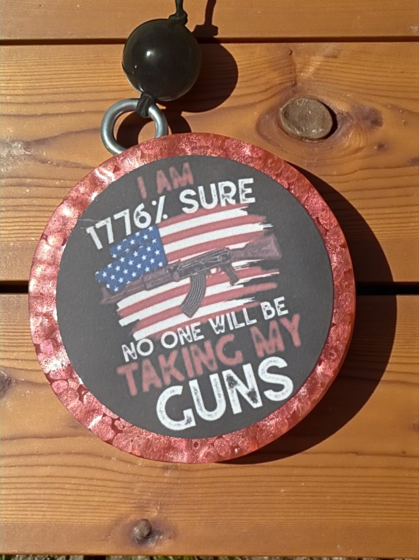 1776% Sure Freshie- Black Cherry Leather