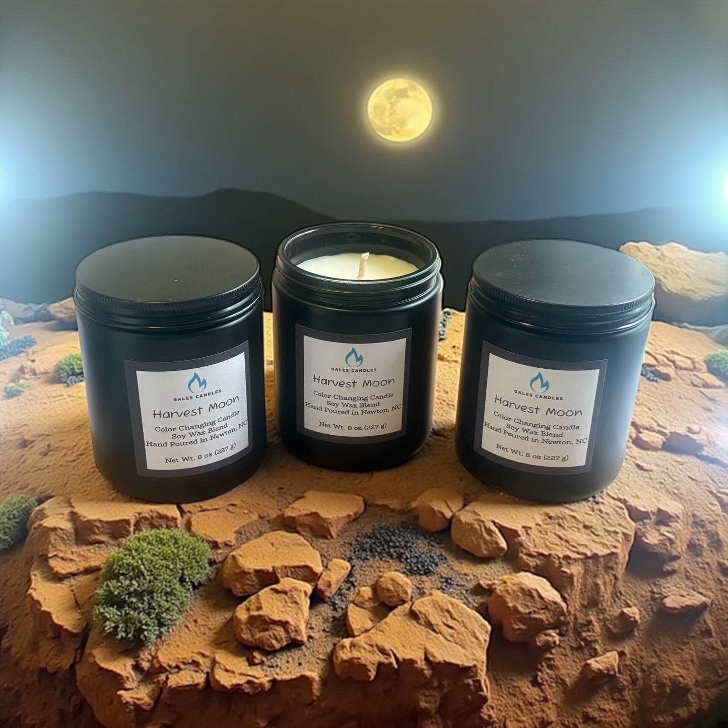 Harvest Moon Candle-Color Changing