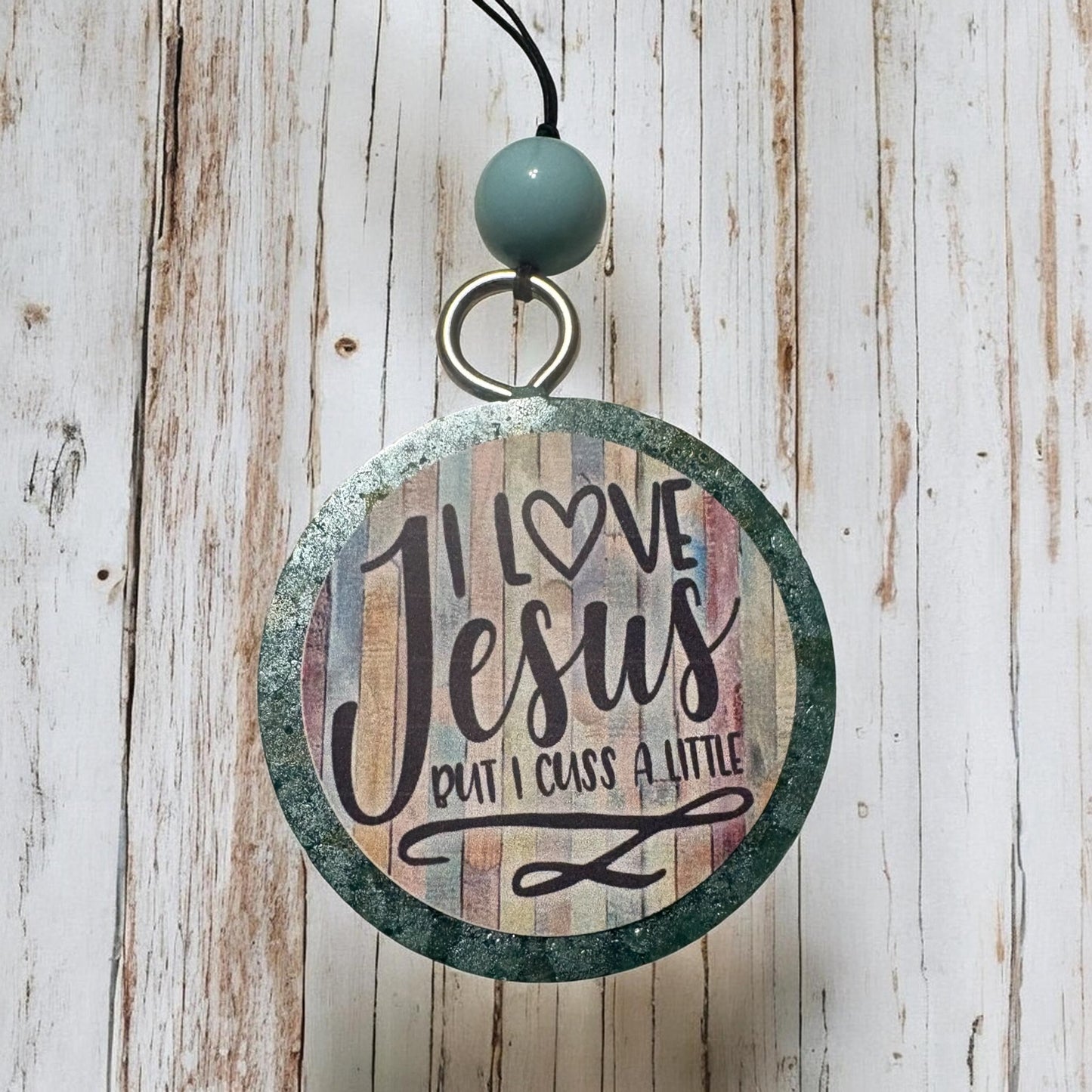 Love Jesus Freshie- Eucalyptus & Mint