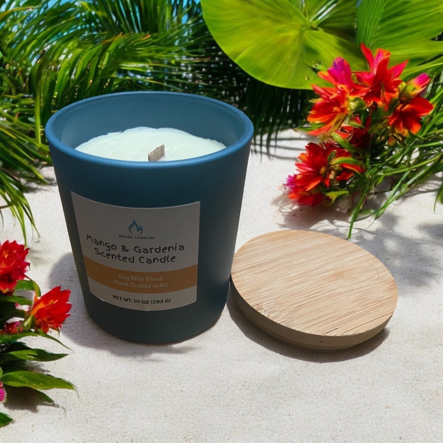 Mango & Gardenia Scented Candle