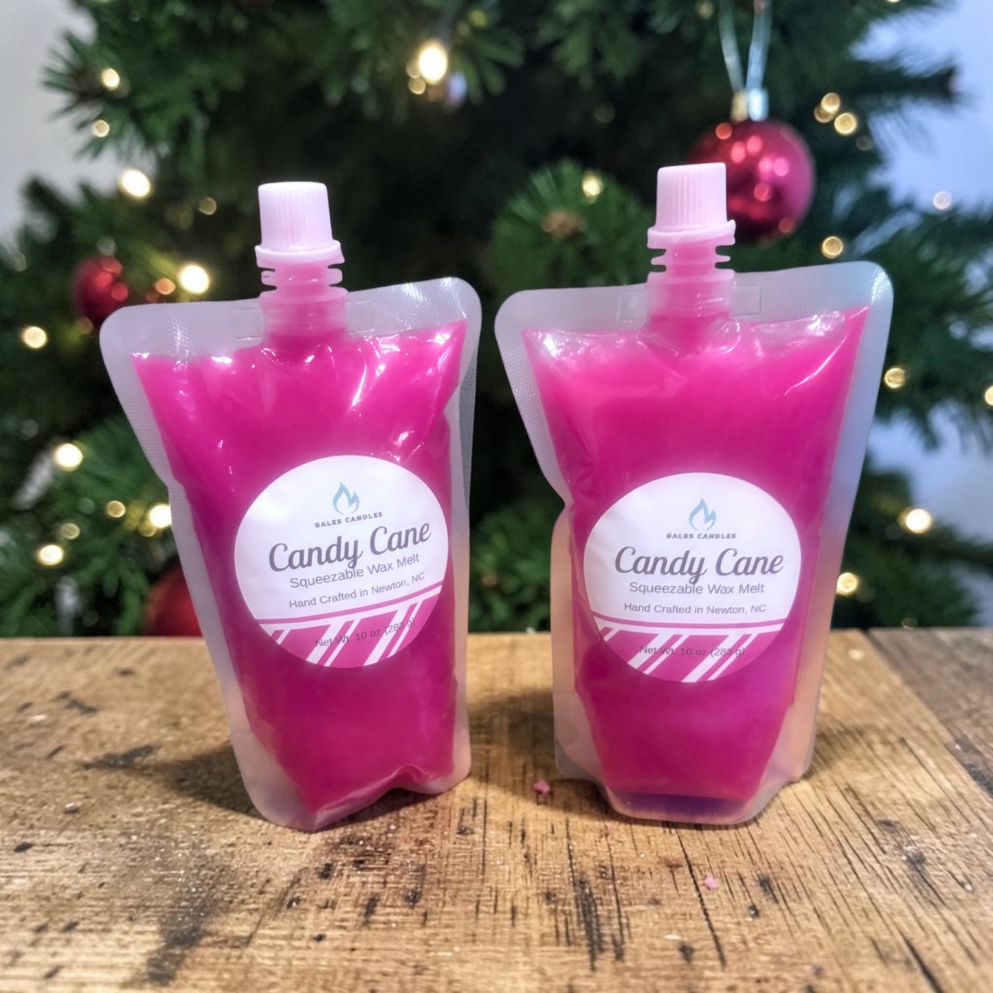 Candy Cane Squeezable Wax Melt