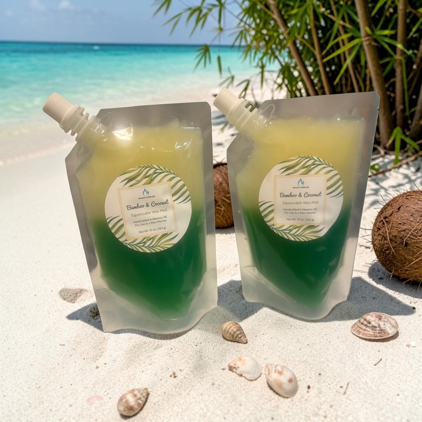 Bamboo & Coconut Squeezable Wax Melt