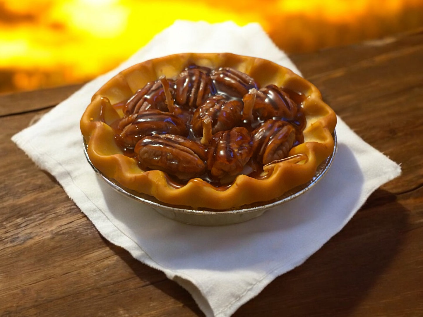 Pecan Candle Pie