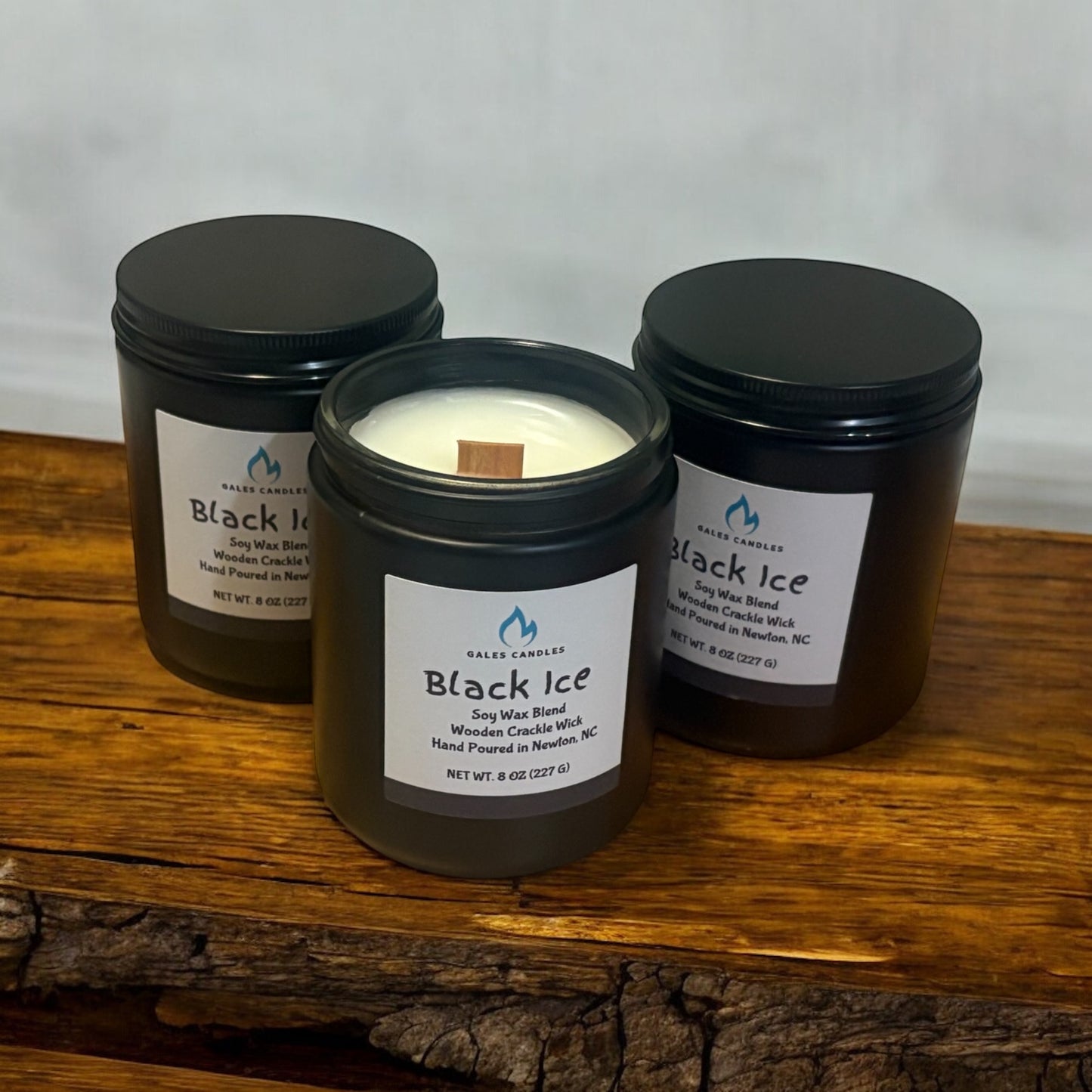 Black Ice Candle