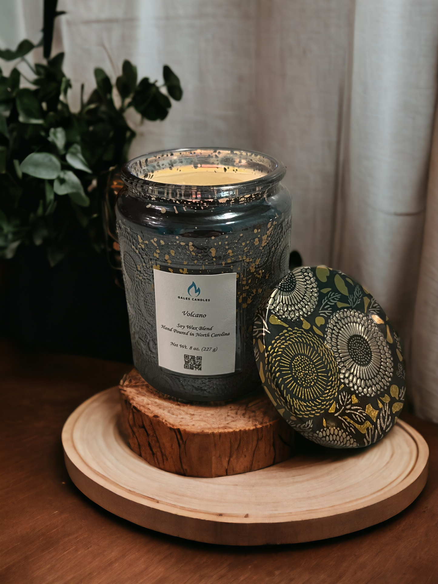 Volcano Scented Glow Candle