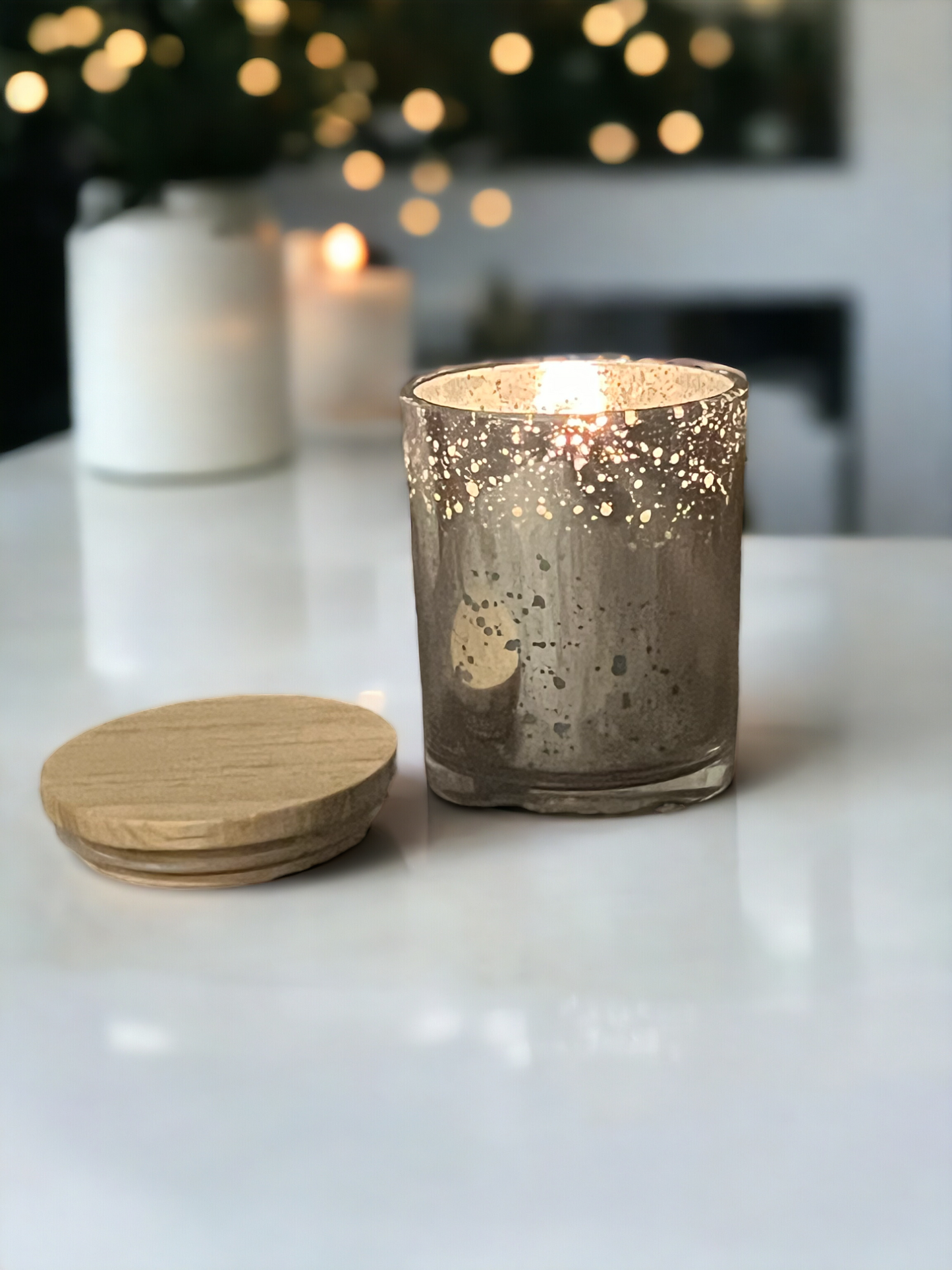 Peppermint & Eucalyptus Scented Glow Candle