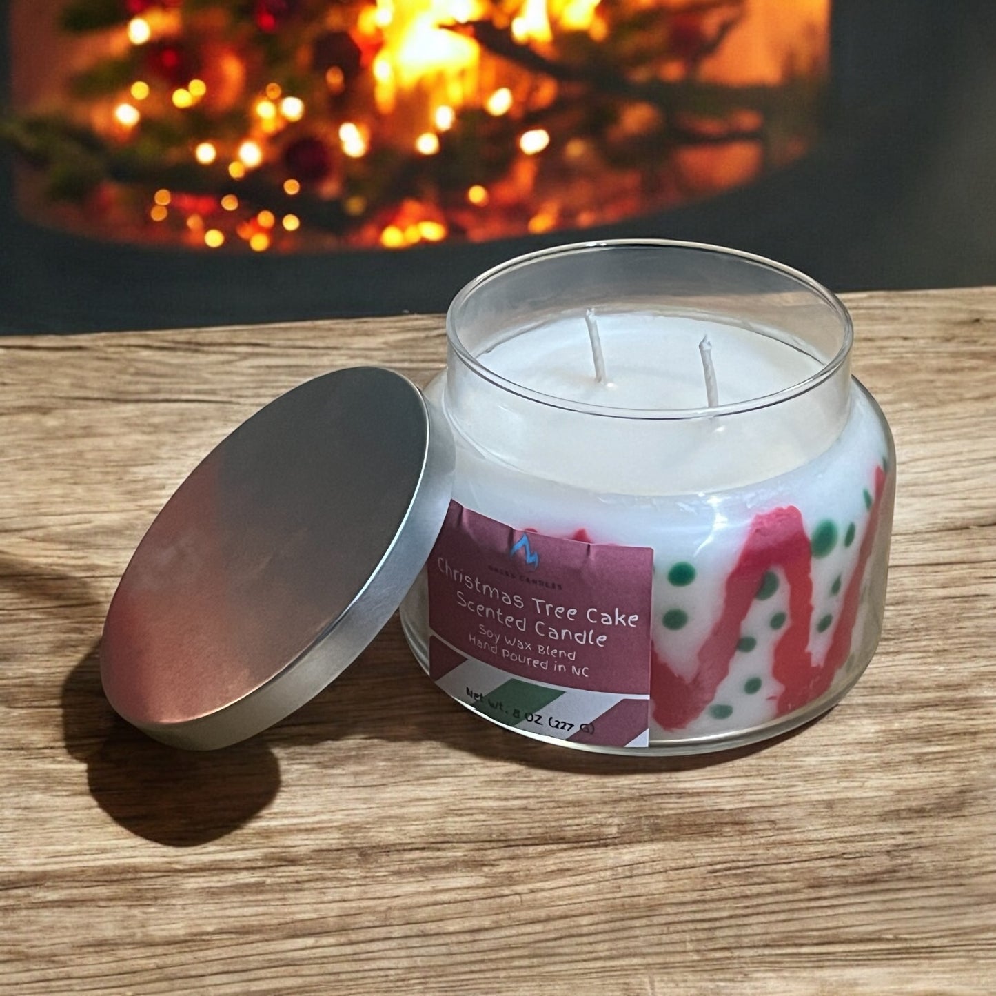 Christmas Tree Cake Scented Candle