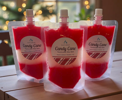 Candy Cane Squeezable Wax Melt
