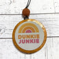 Dunkie Junkie Freshie- Black Cherry Leather