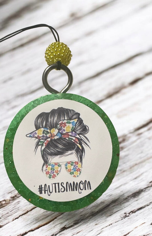 Austism Mom Freshie- Eucalyptus & Mint