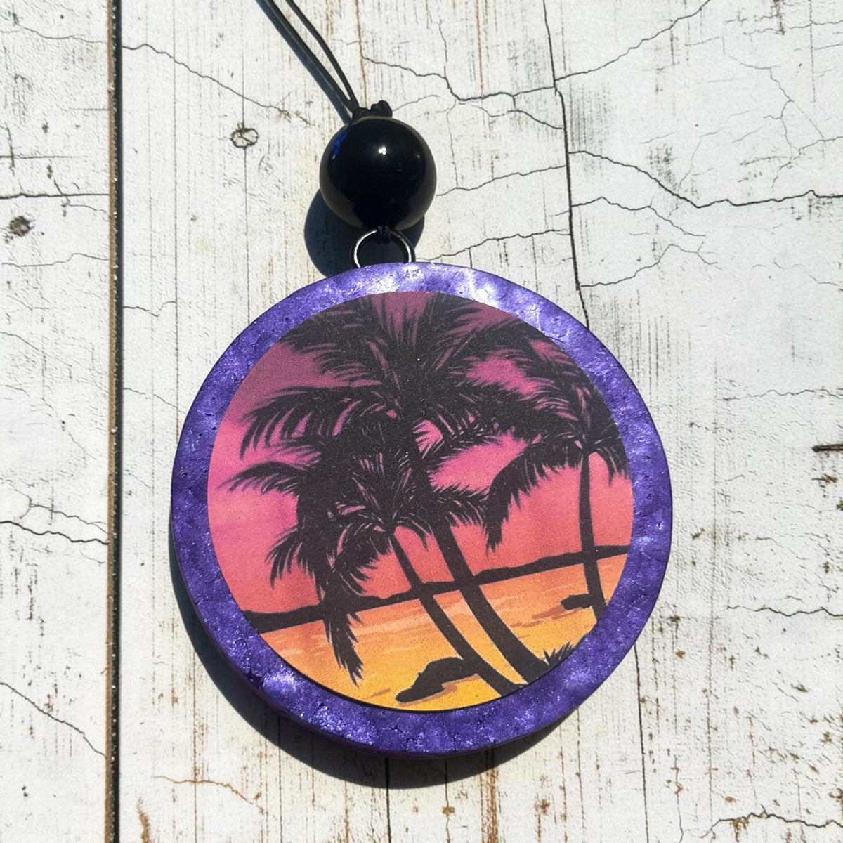 Palm Tree Freshie- Mahogany Apple