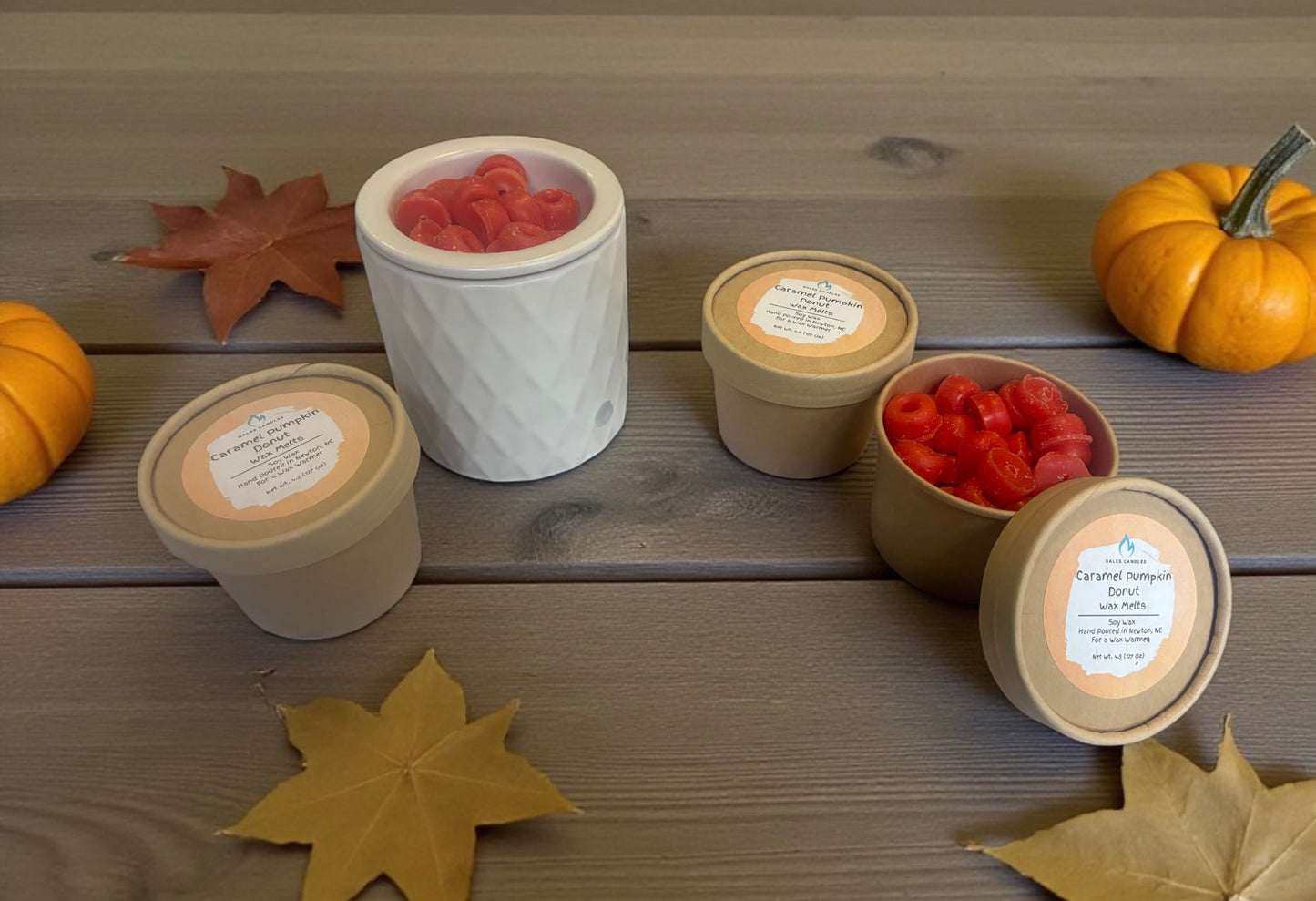 Caramel Pumpkin Donut Wax Melts
