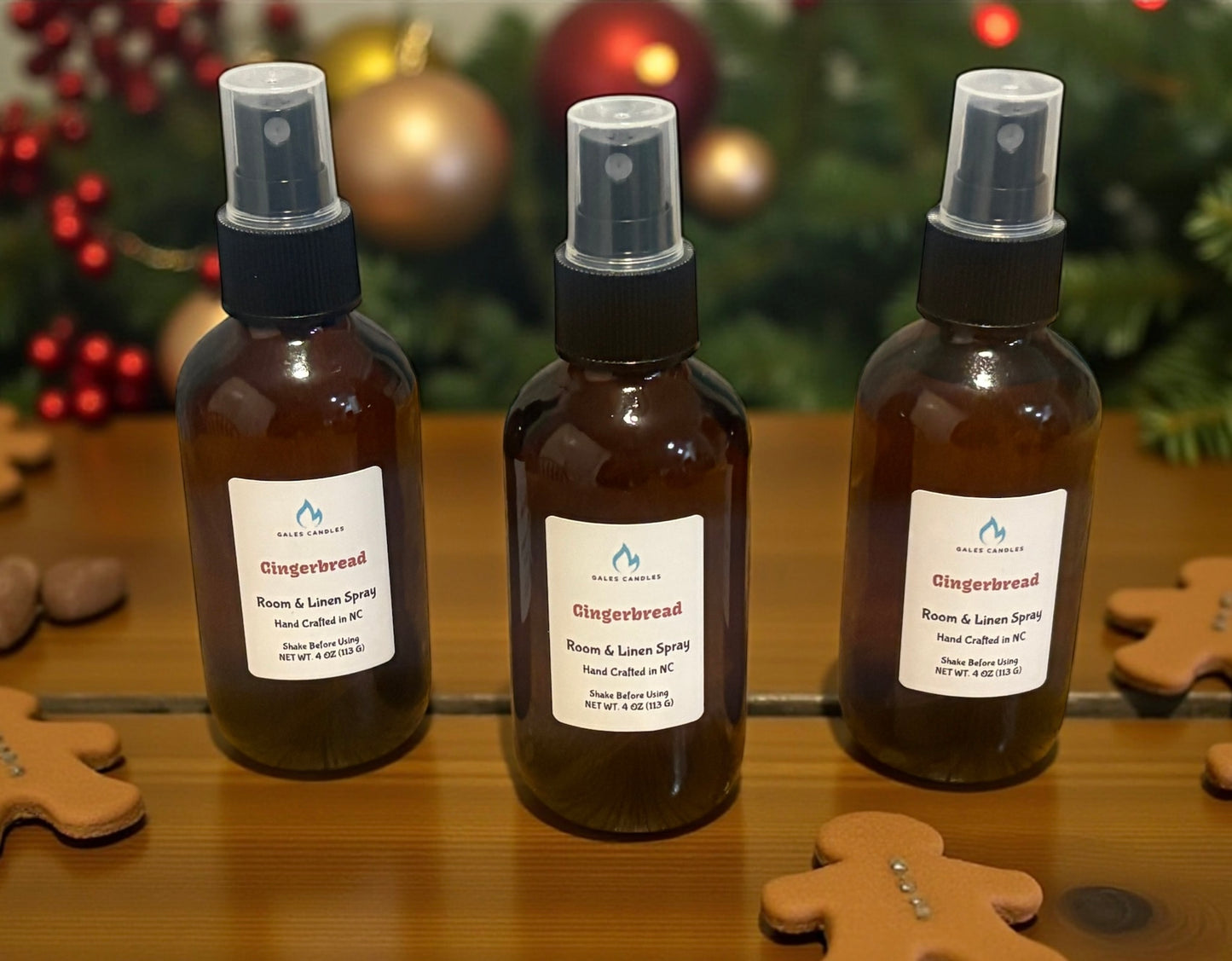 Gingerbread Room & Linen Spray