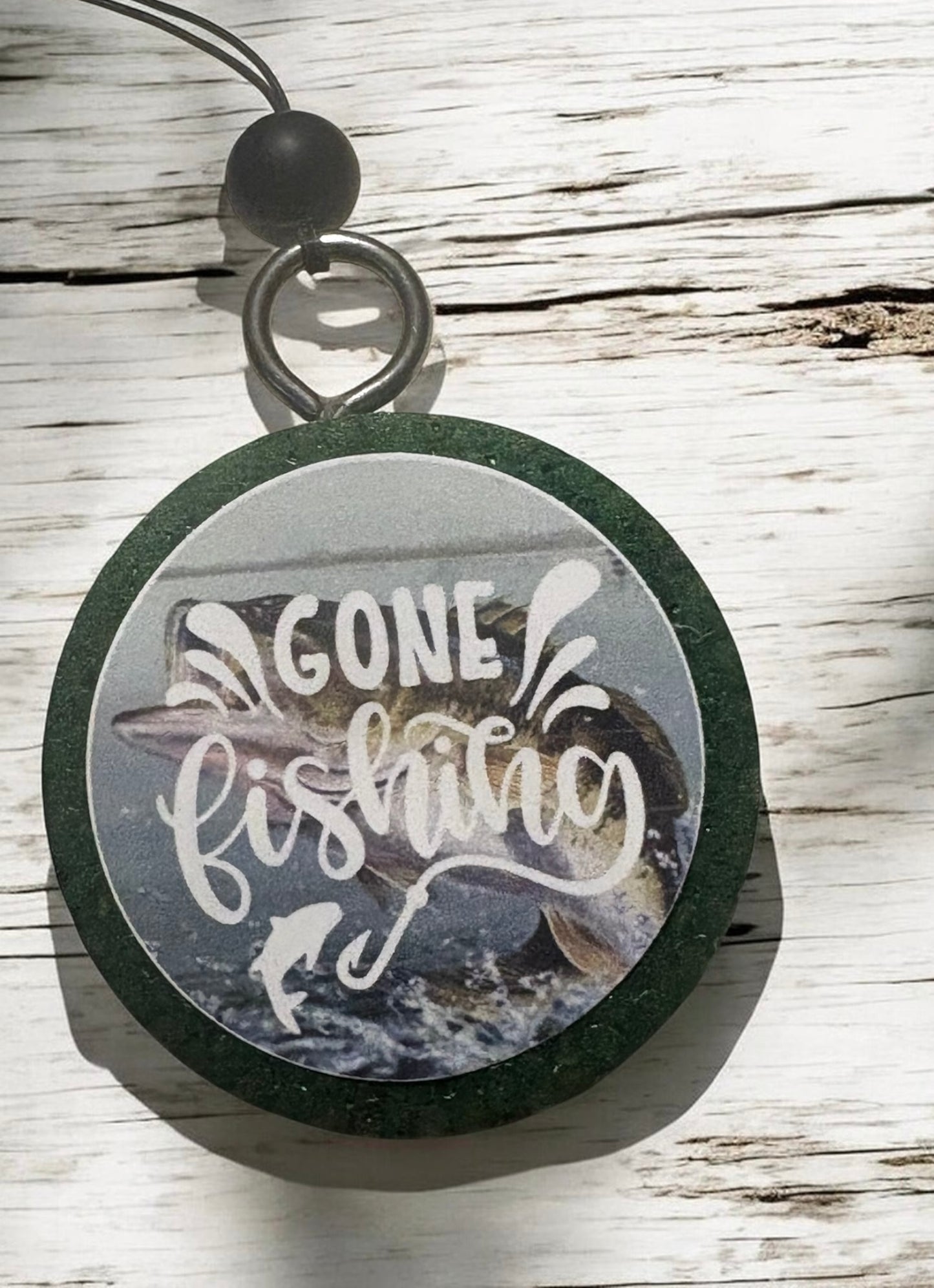 Gone Fishing Freshie- Chrome