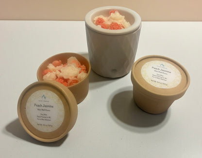Peach Jasmine- Wax Melt Roses