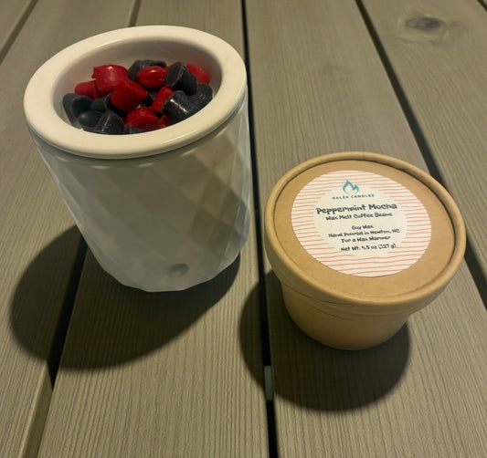 Peppermint Mocha- Coffee Bean Wax Melts