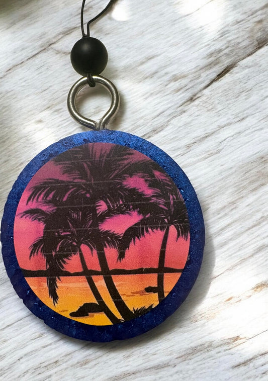 Palm Tree Freshie- Eucalyptus & Mint