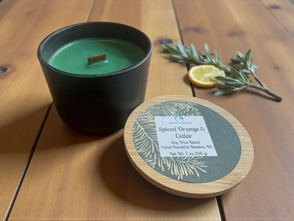 Spiced Orange & Cedar Candle