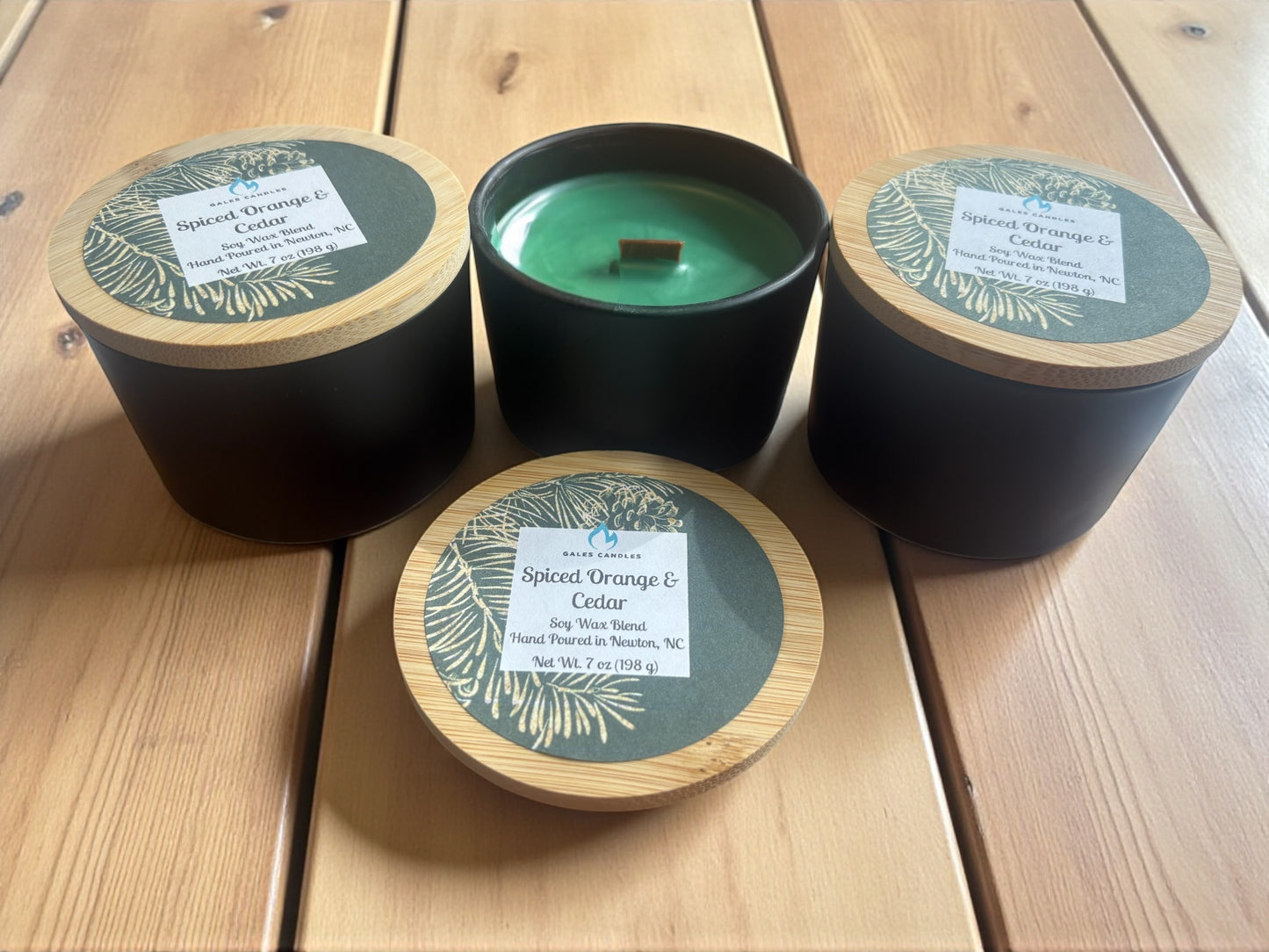 Spiced Orange & Cedar Candle