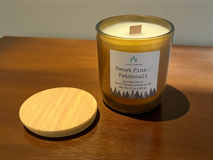 Sweet Pine & Patchouli Candle