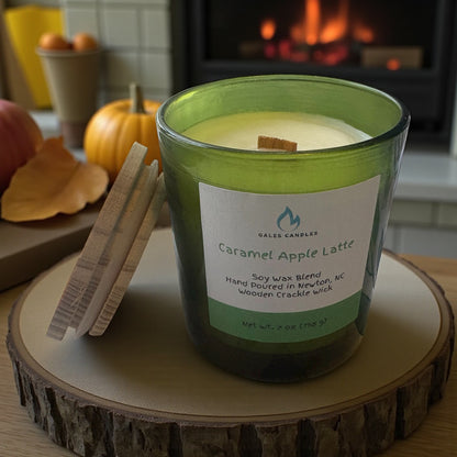 Caramel Apple Latte Candle