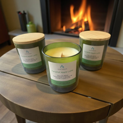 Caramel Apple Latte Candle