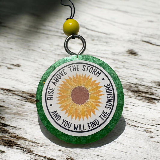 Rise Above the Storm Freshie- Eucalyptus & Mint