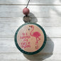 Be the Flamingo Freshie- Eucalyptus & Mint