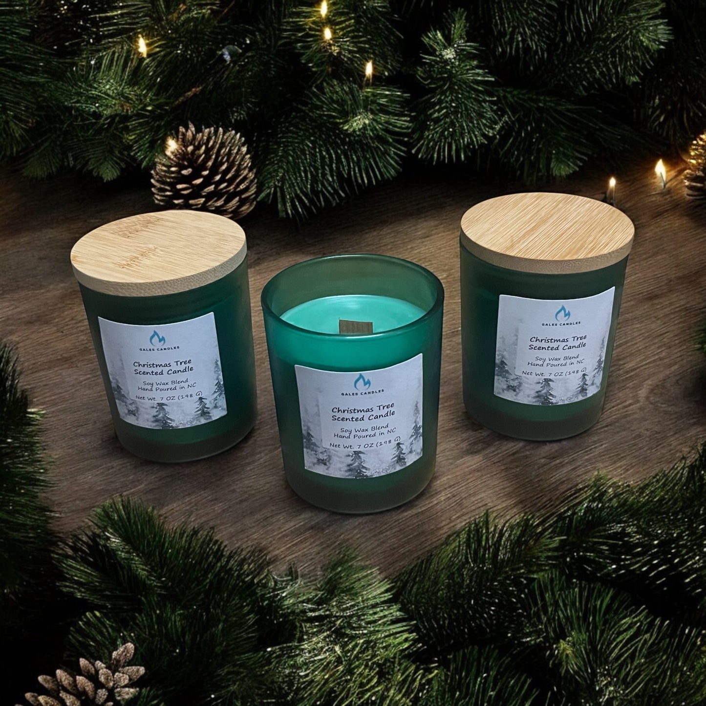 Christmas Tree Scented Candle