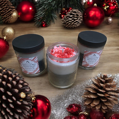 Peppermint Bark Scented Candle