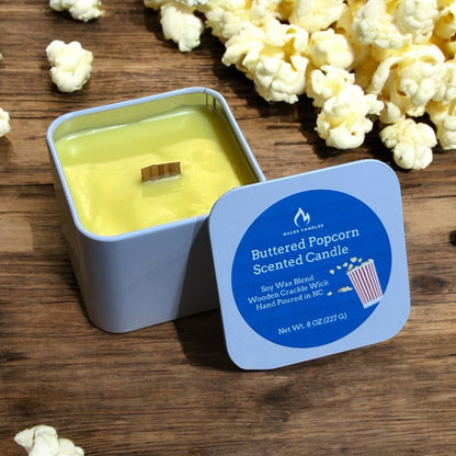 Buttered Popcorn Scented Candle