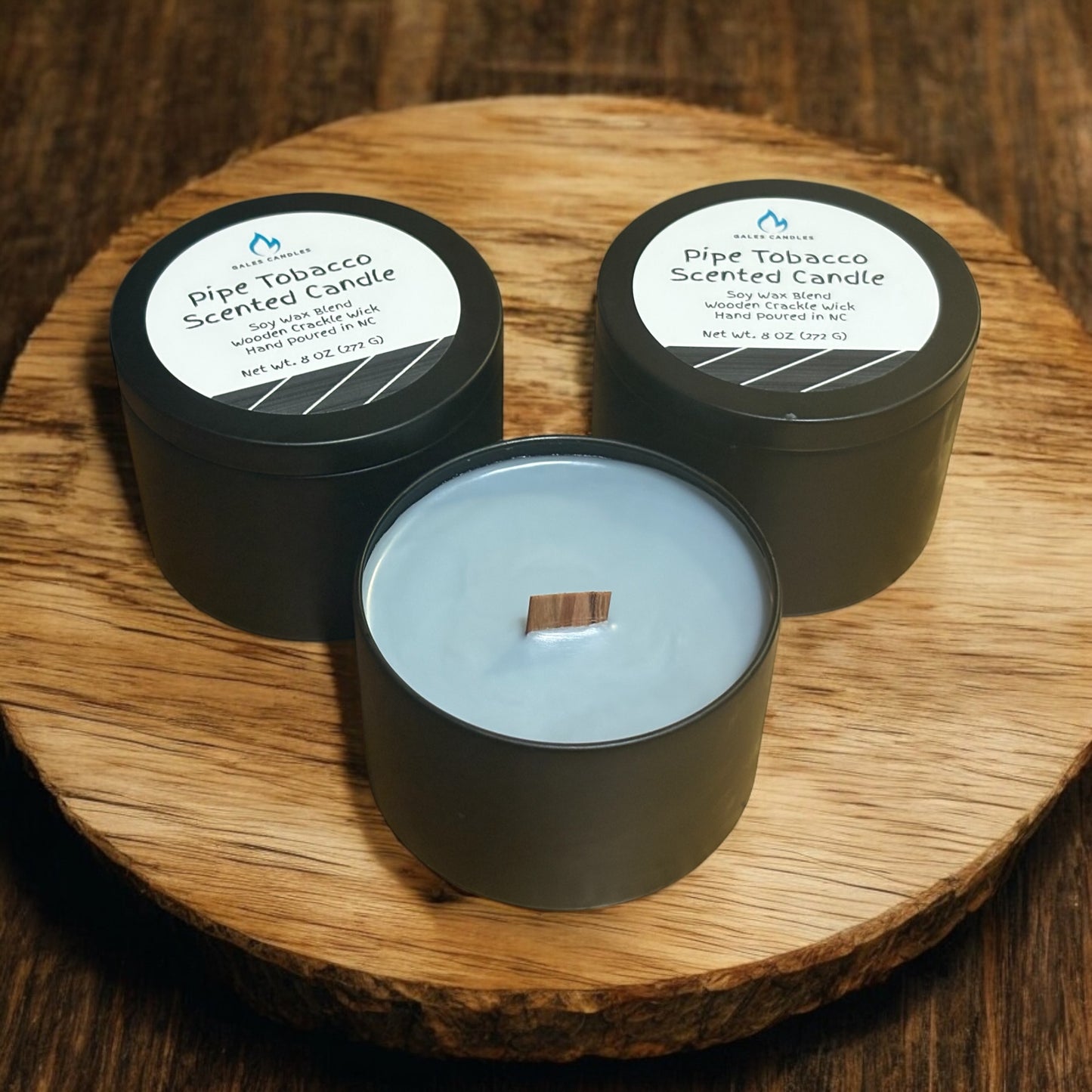 Pipe Tobacco Scented Candle