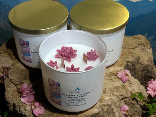 Japanese Cherry Blossom Scented Candle