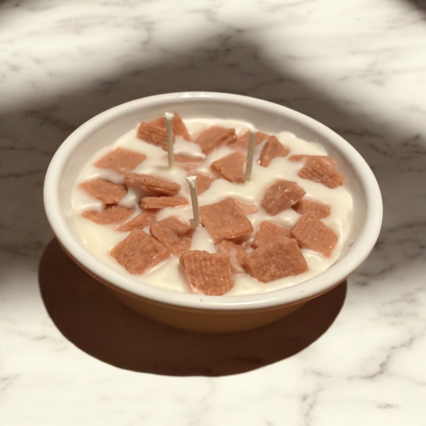 Cinnamon Toast Cereal Bowl Candle