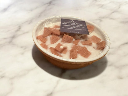 Cinnamon Toast Cereal Bowl Candle