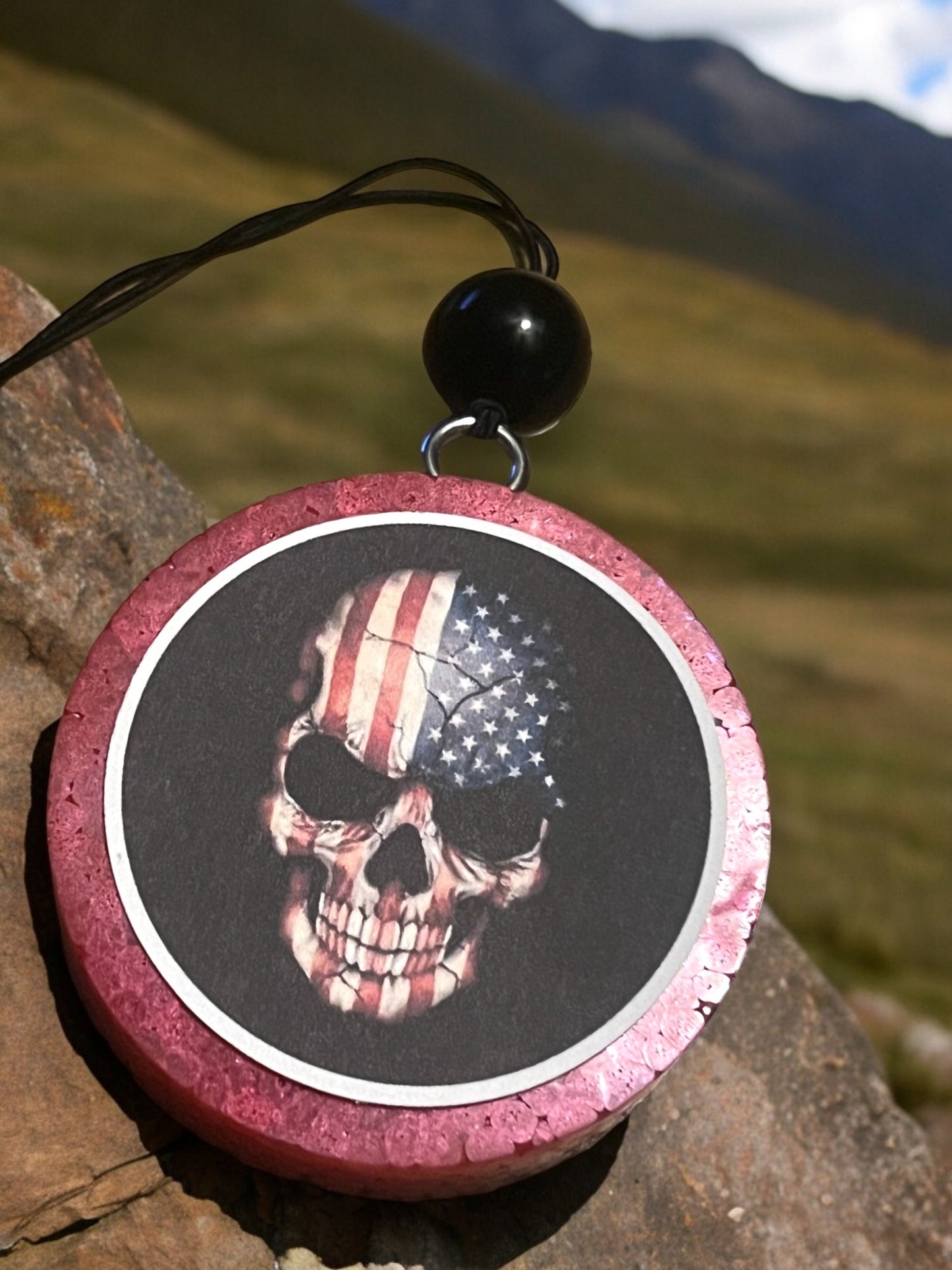 Flag Skull Freshie