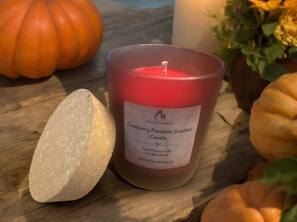 Cranberry Pumpkin Scented Candle