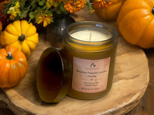 Bourbon Pumpkin Scented Candle