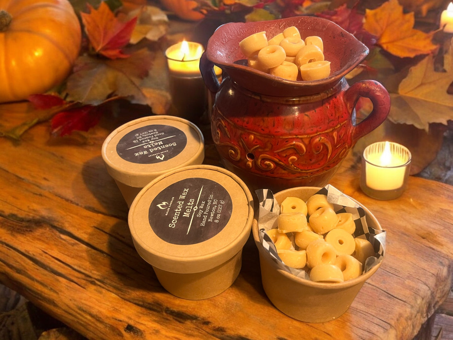 Pumpkin Pecan Donut Wax Melts