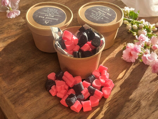 Black Raspberry Vanilla & Japanese Cherry Blossom Wax Melt Hearts