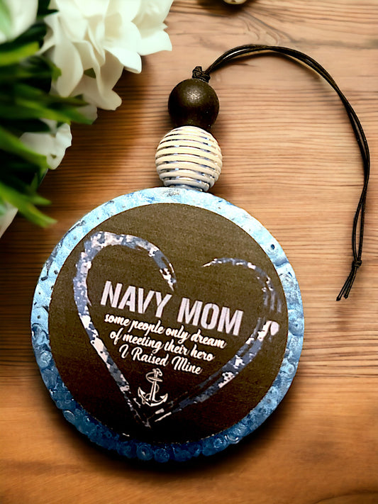 Navy Mom Freshie