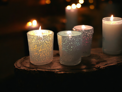 Gold Sparkle Candle- High Tide