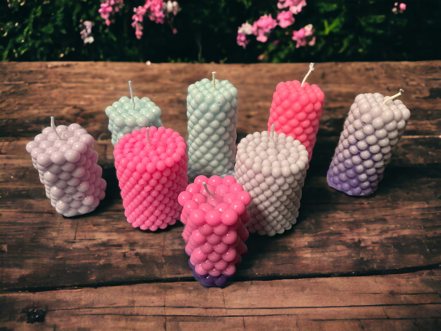 Bubble Piller Candles