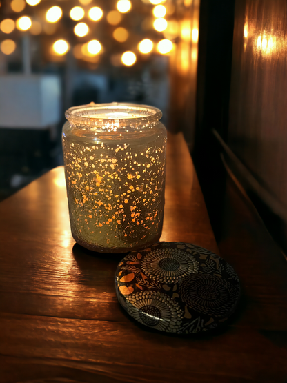 Yellow Illuminate Scented Candle- Coco Butter Cashmere Scent