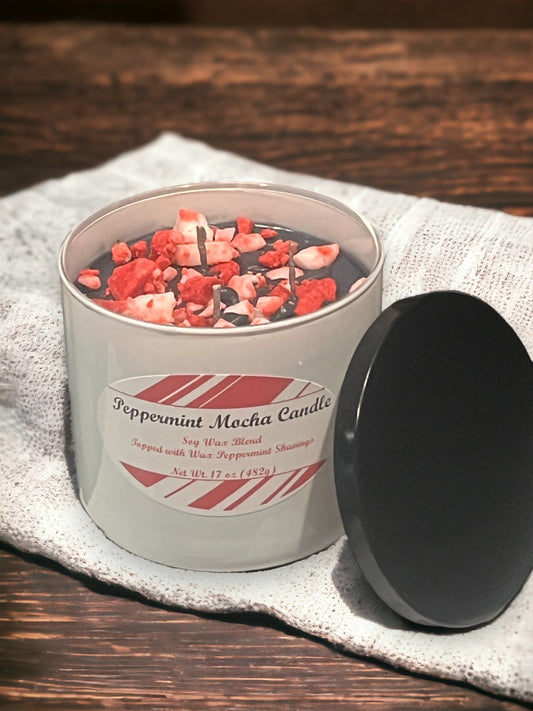 Peppermint Mocha Scented Candle